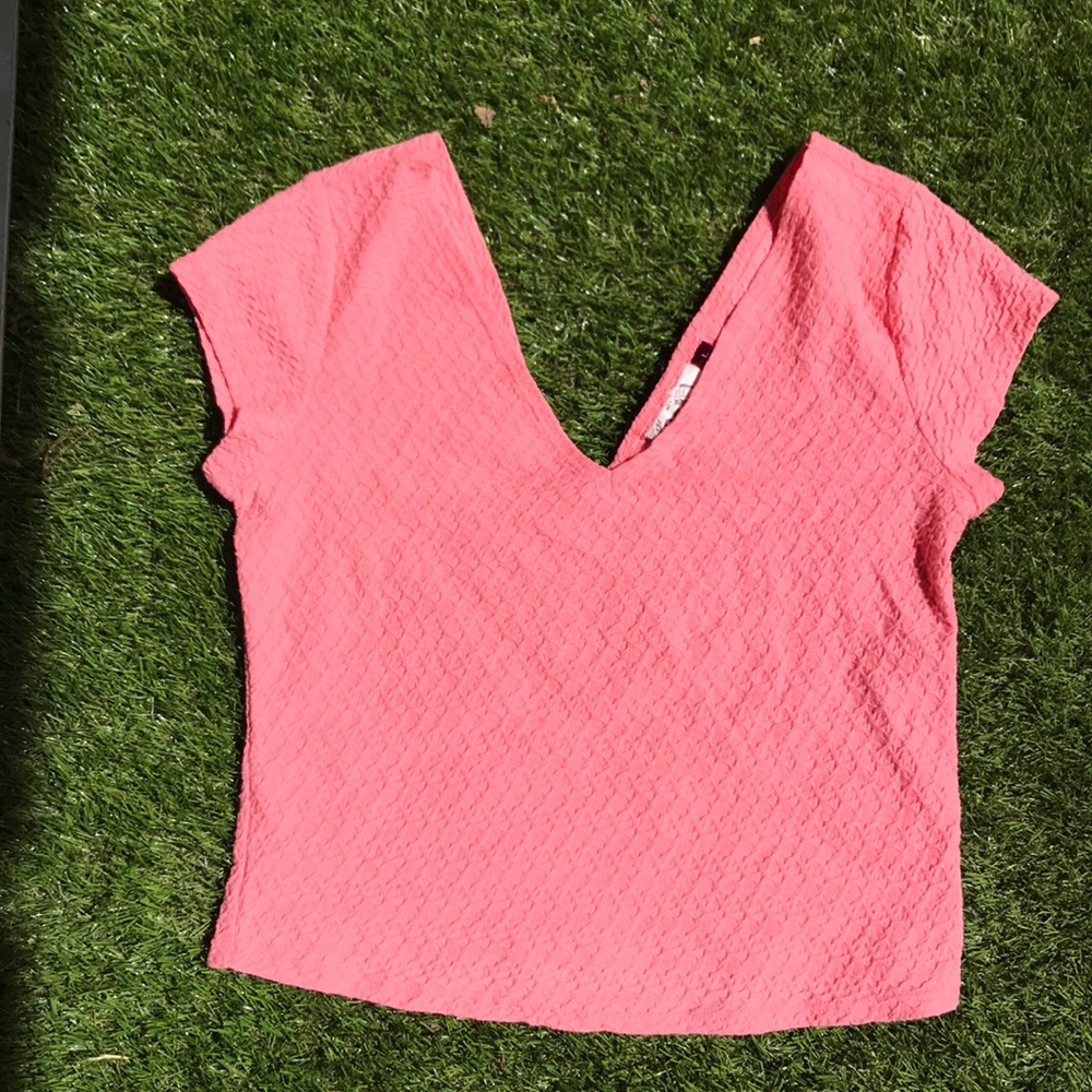 Vneck Crop Top
